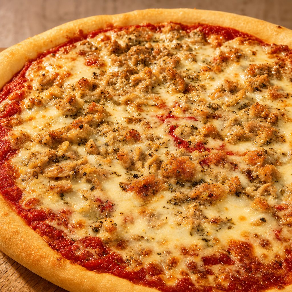 Clam and Garlic Pizza (Medium).