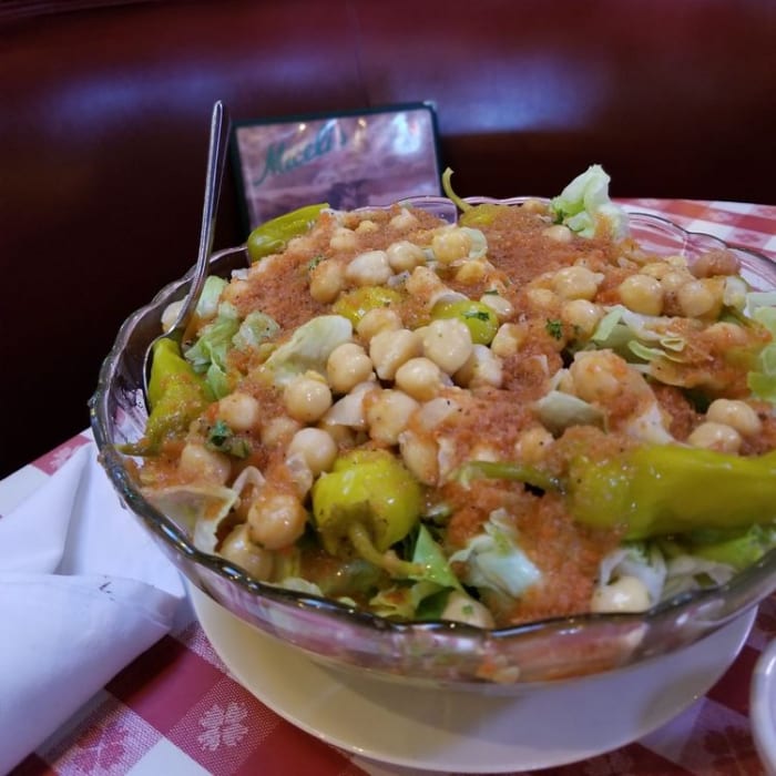 Tossed Green Salad.